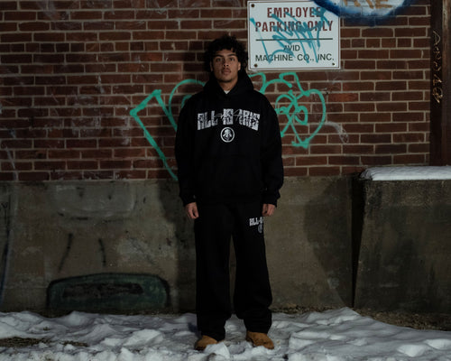 All Is Iris Sweatsuit - Black